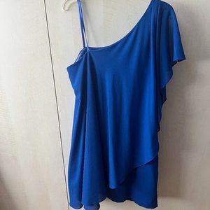 Aidan one shoulder mini dress